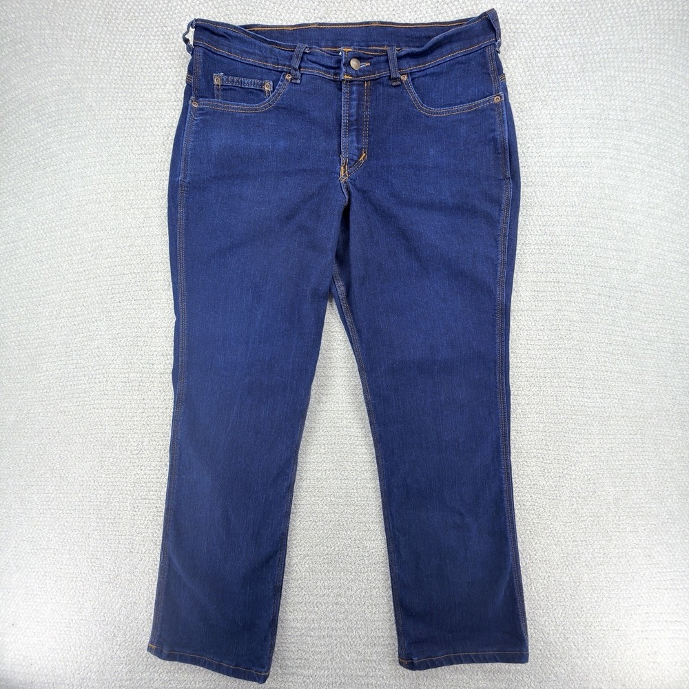 Origin Maine Delta 68 Jeans Mens 36x29 D68 Dark Wash Stretch Denim USA Made
